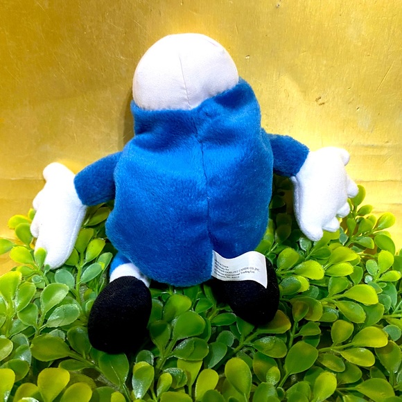 JELLY BELLY BEAN VINTAGE 1999 BEAN BAG PLUSH BLUEBERRY WITH JELLY BELLY LOGO 6” - Picture 7 of 11